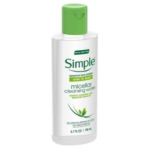 Simple Kind to Skin Cleansing Water, Micellar, 6.7 Ounce